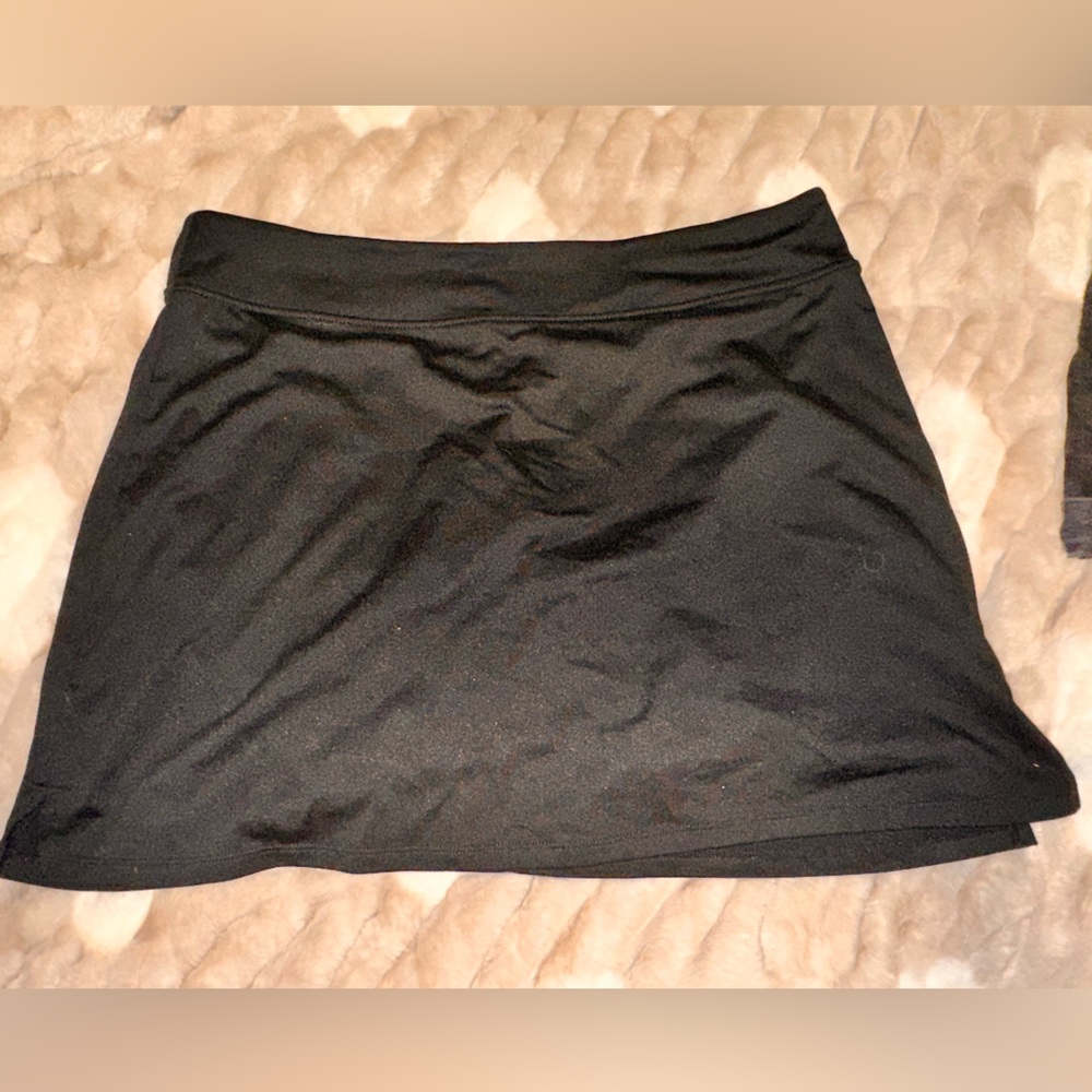 Black tennis Skirt